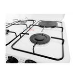 Cocina Eléctrica Y Gas 4 Platos Con Chispero + Kit Instalación