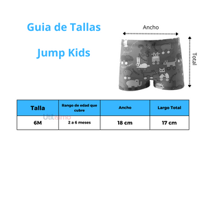 Bóxer de Baño Estampado para Niño Jump Kids Surtido