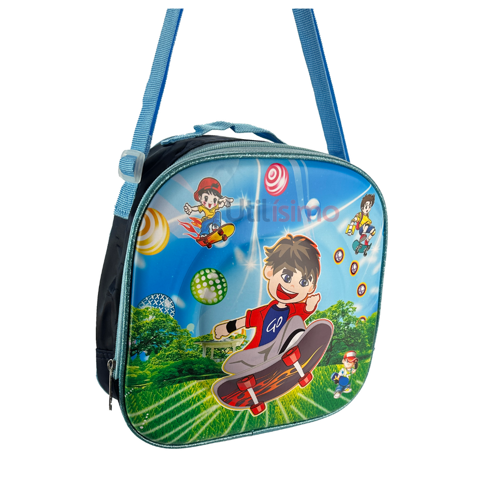 Mochila Infantil Incluye Estuche Y Lonchera 40X30X18CM