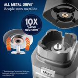 Licuadora Profesional Oster® XTREME MIX con iBLEND y MAX CRUSH con Tecnología Reversible, Vaso Blend-N-Go BLSTXPG-BGW