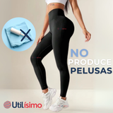 Calza Leggings Push Up Cintura Alta Polar Deportiva Premium Surtido Mujer