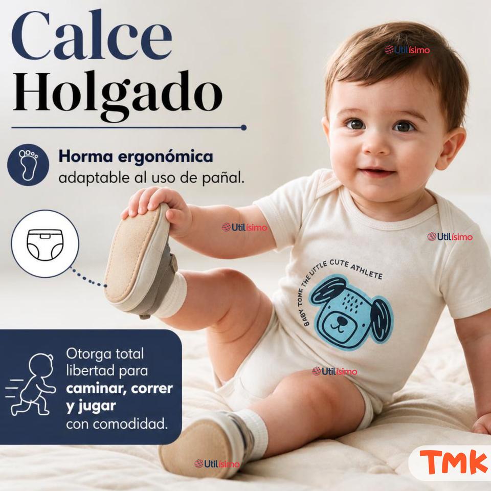 Pack 5 Bodys Manga Corta %100 Algodón Tedmimak Niño Playful Pups