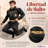 Traje Típico Caporal Negro Danza Tradicional Fiestas Patrias