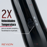 Kit Secador De Viaje Con Bolso Revlon 800W Negro
