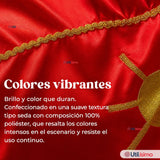Traje Típico Caporal Rojo Danza Tradicional Fiestas Patrias