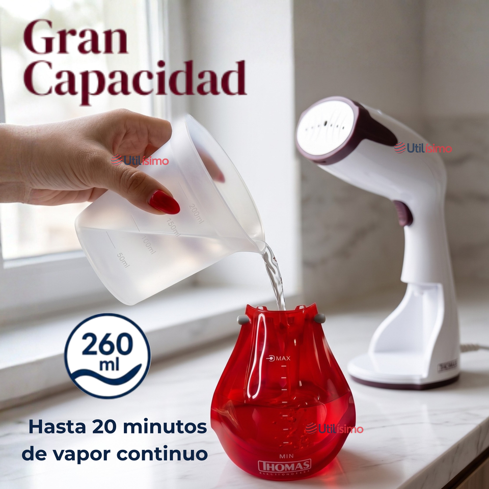 Plancha Vertical Thomas Th-7300 Vaporizador 1200w Antigoteo