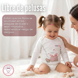 Pack 5 Bodys Manga Larga 100% Algodón Bebé Niña Koala Dreamer