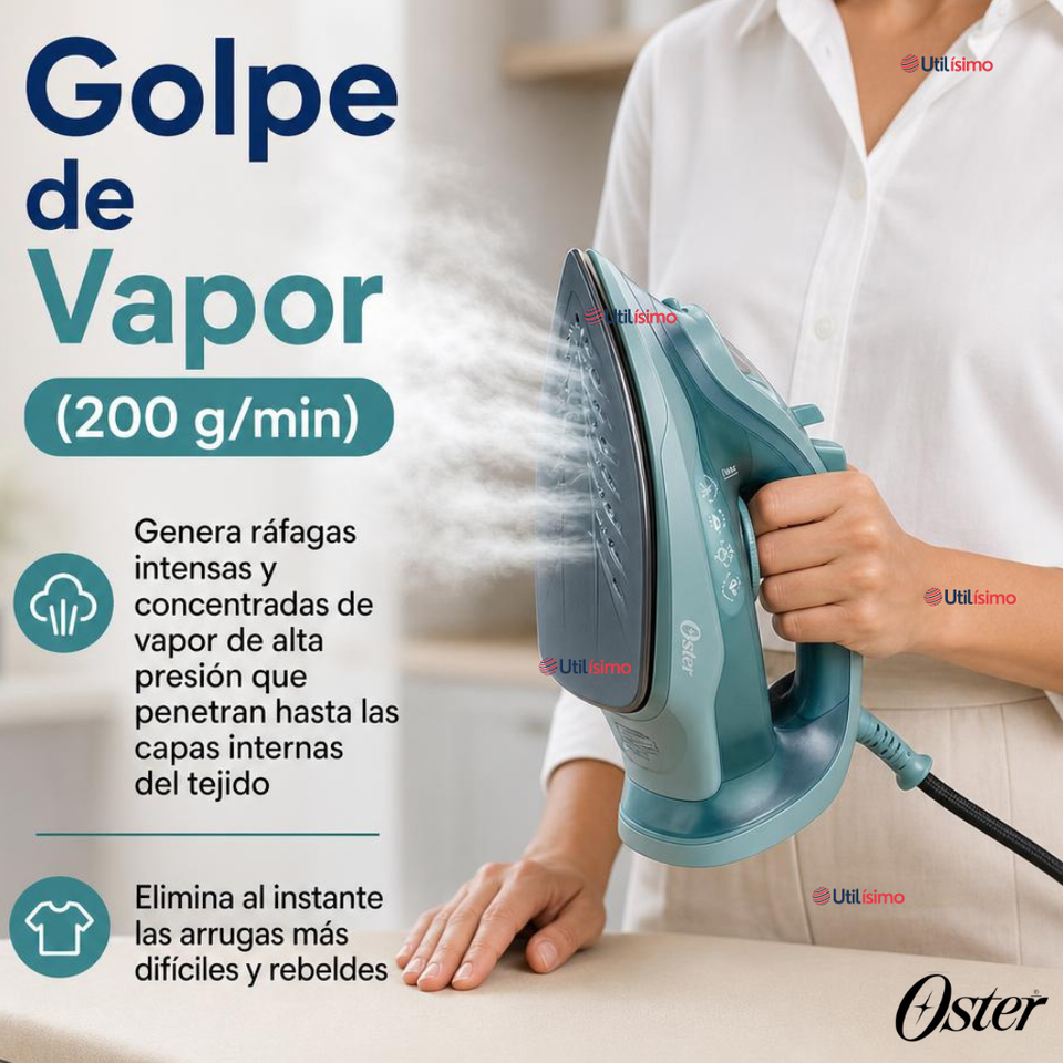 Plancha de Vapor Vertical Oster® AeroGlide GCSTAC7001-052