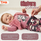 Conjunto Buzo Polera Chaleco 3 Piezas Bebé Niña Tedmimak Beautiful Bunny