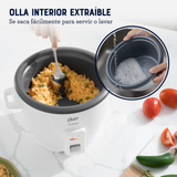 Arrocera Oster de 7 Tazas, con DiamondForce, CKSTRCB7DFWHT