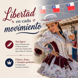 Sombrero Gorro Caporal Mujer Fiestas Patrias Blanco Baile Típico