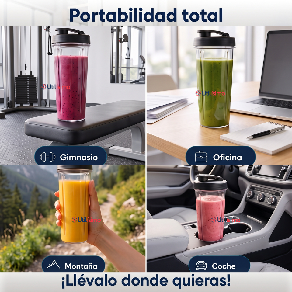 Licuadora Personal Blender Thomas Th-300pb 600 Ml Con accesorios