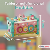 Juguete Tablero Multifuncional 8 En 1 Bebé Niño Niña Montessori