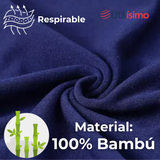 Pack 3 Primera Capa Escolar Bambú Invierno Camiseta Niña Cuello Redondo Polera