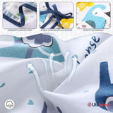 Pack 6 Babero Delantal Impermeable Premium Con Mangas Larga Para Bebe Y Niño