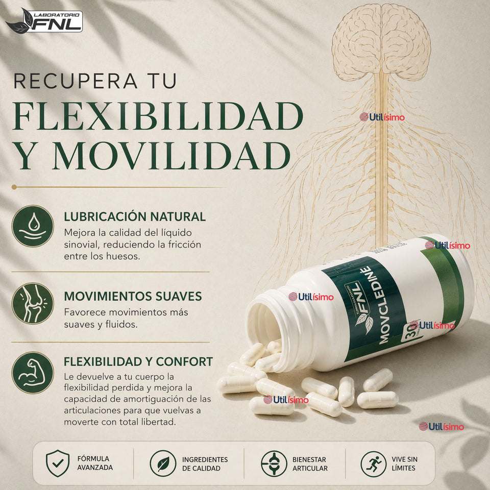 Movcledine FNL 30 Capsulas sin Sabor