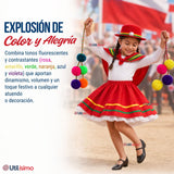 Pom Pom Pompones Nortinos Para Bailes Típicos