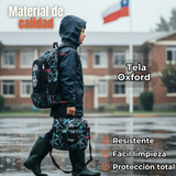 Mochila Escolar Kit Con Estuche y Lonchera 43cm Tela Oxford Baby Shark Niño