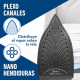 Plancha de vapor Oster® con base de cerámica GCSTBS6052