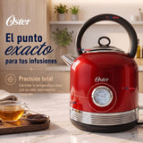 Hervidor eléctrico Oster® con capacidad de 2.5 L BVSTKT900R