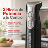 Batidora de inmersión Telefunken SmartMix 2000 negra 500W