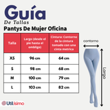 Pack 3 Pantys Semitransparentes Elasticadas Oficina Azul