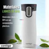 Vaso Mug Contigo West Loop Salt Térmico Blanco 473 Ml Acero Inoxidable