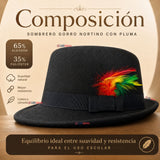 Sombrero Nortino Con Plumas Niño Traje Típico Fiestas Patrias