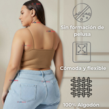 Polera Camiseta Pabilo Básica Lisa Elástica Algodón Mujer Colores Surtidos