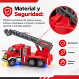 Camión Bomberos Juguete Infantil Camión De Luces y Sonidos Interactivo Niño