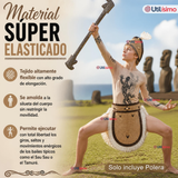 Pack 3 Poleras Efecto Piel Con Tatuajes Juvenil Rapa Nui Fiestas Patrias