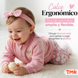 Conjunto 2 Piezas Polerón y Pantalón Buzo 100% Algodón Bebé Niña Tedmimak Beautiful flowers