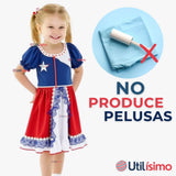 Vestido Huasa Niña Bandera Chilena Fiestas Patrias