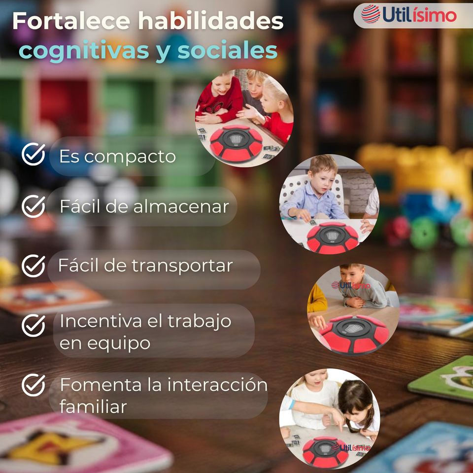 Basta Electrónico 2.0 Juego de Mesa Piensa Rápido