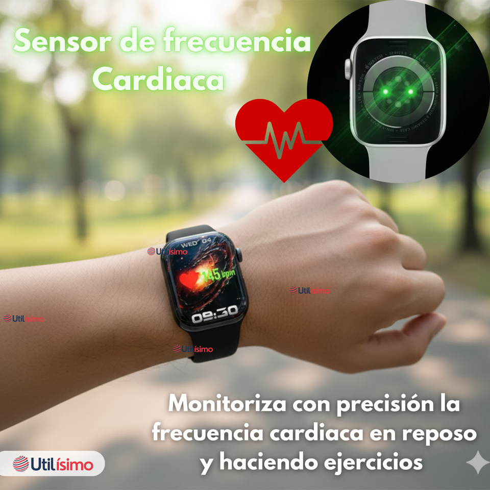 Smartwatch Vidvie SW1620 Reloj Inteligente Impermeable Ipx7 Color Negro