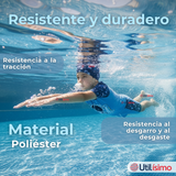 Traje De Baño 2 Piezas Con Gorro Niño 4 a 14 Años Protección Completa Astronaut