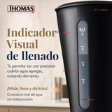 Cafetera Thomas Th-130 Capacitad 750 ML 800W Jarra De Vidrio