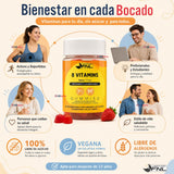 8 Vitamins Gummies 60 Gomitas Sabor Fresa FNL