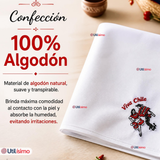 Pack 3 Pañuelos Baile Cueca 45cm Diseños Surtidos Algodón Fiestas Patrias