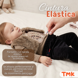 Conjunto Buzo Polera Chaleco 3 Piezas Bebé Niña Tedmimak Beautiful Bear