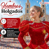 Traje Caporal Típico Tradicional Rojo 2 Piezas Juvenil Fiestas Patrias