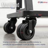 Soporte Base TV Móvil Con Ruedas 32 a 55 pulgadas  55kg Soporte Portátil 32¨40¨42¨ 43¨ 49¨ 50¨ 55¨