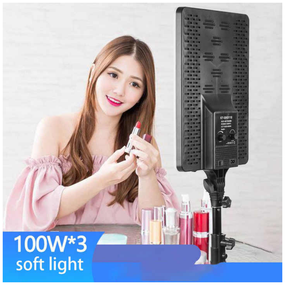 Panel Lámpara LED 5000K Control Remoto Fotografía Vídeo