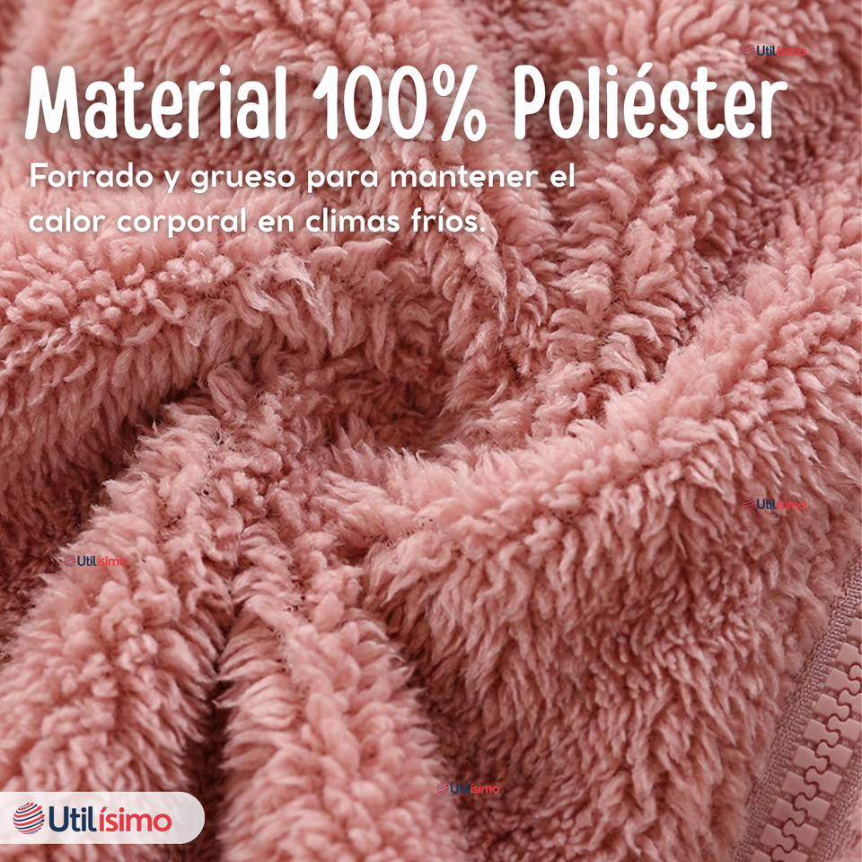 Conjunto 2 Piezas Buzo Polerón Pantalón Bebe Niña Poliéster Pink