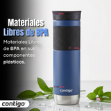 Vaso Termico Contigo Byron Azul 2.0 Snapseal 710 Ml Acero inoxidable