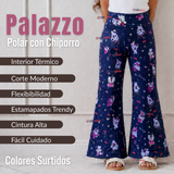 Pack 3 Buzos Pantalones Palazzos Polar Con Chiporro Niña Térmico Surtido Hello Kitty Kuromi My Melody San Río