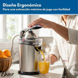 Exprimidor de cítricos Oster® de acero inoxidable FPSTJU4200