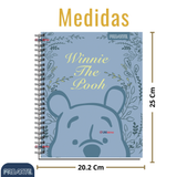 Pack 5 Cuadernos Universitarios Winnie Pooh 100 Hojas Proarte Diseño Surtido