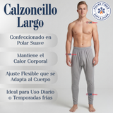 Calzoncillo Largo Polar Calza Hombre Invierno Primera Capa