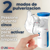Nebulizador Portátil Batería Recargable Mesh Vaporizador Niños Y Adultos